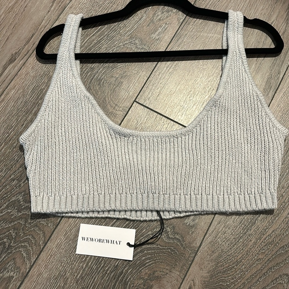 Knit Cropped Top